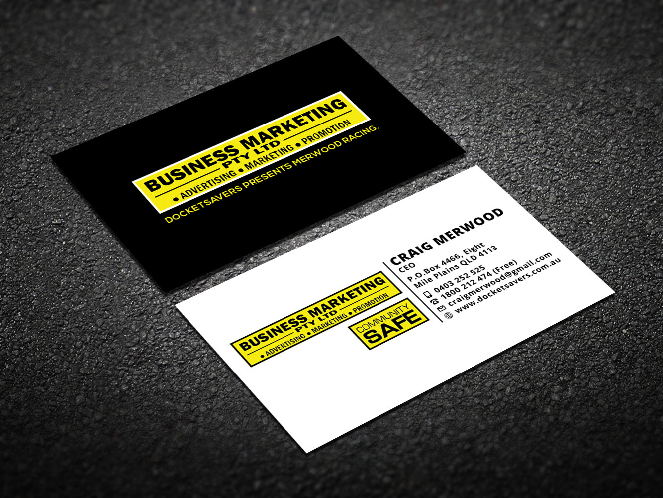 Diseño de Tarjeta de Presentación por Verified artistry (Design garden) para Business Marketing Pty Ltd | Diseño #10043211