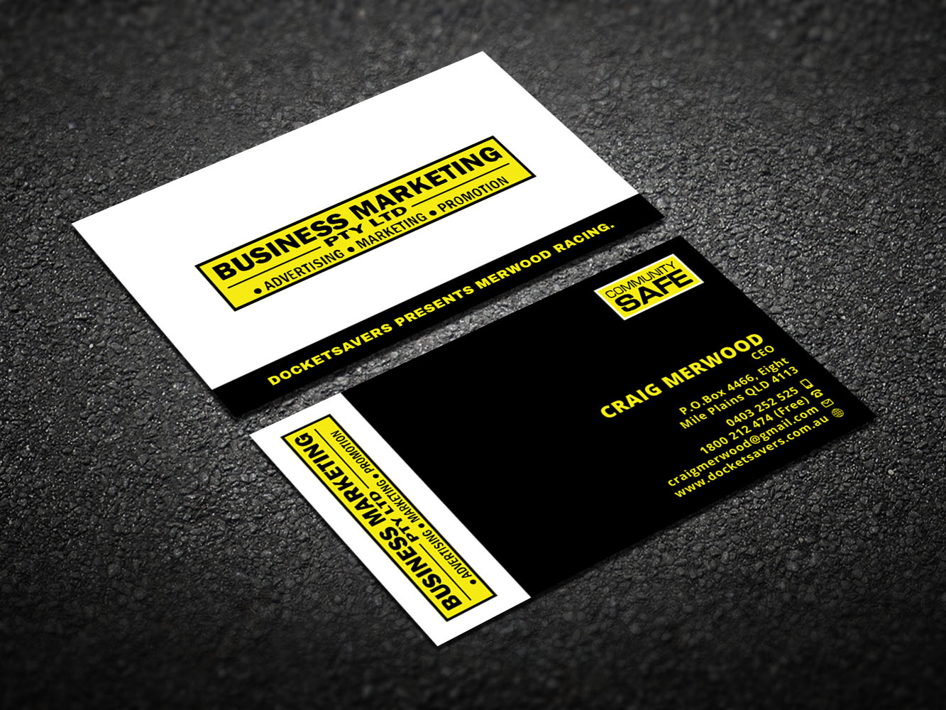 Design de Carte de Visite par Verified artistry (Design garden) pour Business Marketing Pty Ltd | Design #10043215