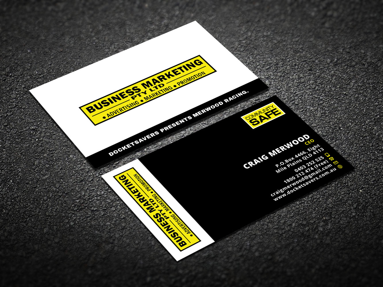 Diseño de Tarjeta de Presentación por Verified artistry (Design garden) para Business Marketing Pty Ltd | Diseño #10043218