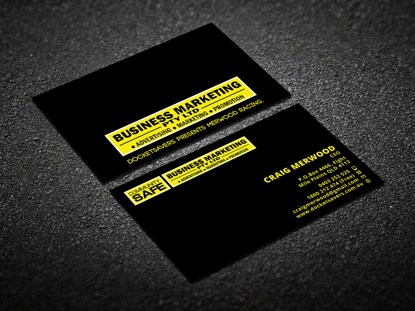 Business Card Design by Verified artistry (Design garden) for Business Marketing Pty Ltd | Design #10043235