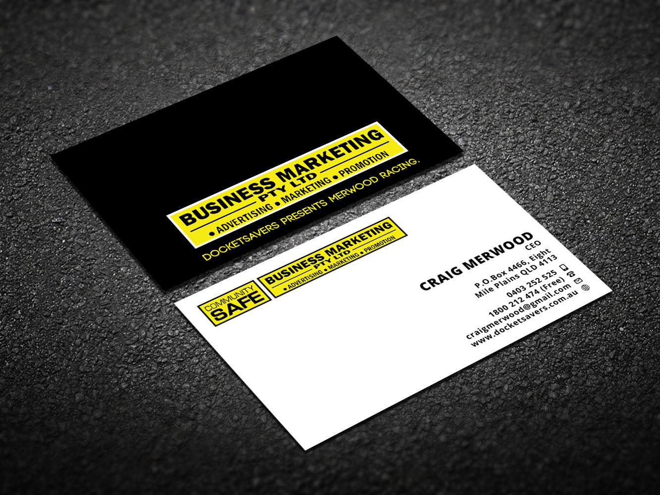 Business Card Design by Verified artistry (Design garden) for Business Marketing Pty Ltd | Design #10043237