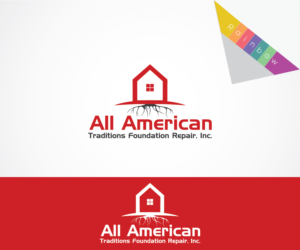 Diseño de Logo por creativemood438 para All American Traditions Foundation Repair, Inc. | Diseño: #10207912