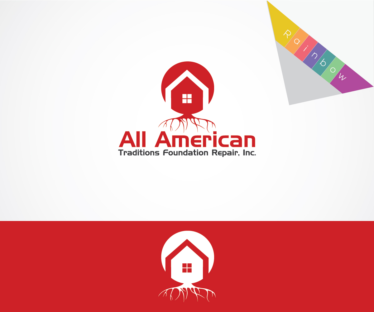 Diseño de Logo por creativemood438 para All American Traditions Foundation Repair, Inc. | Diseño #10207913