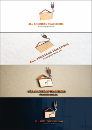 Diseño de Logo por DG para All American Traditions Foundation Repair, Inc. | Diseño: #10134186