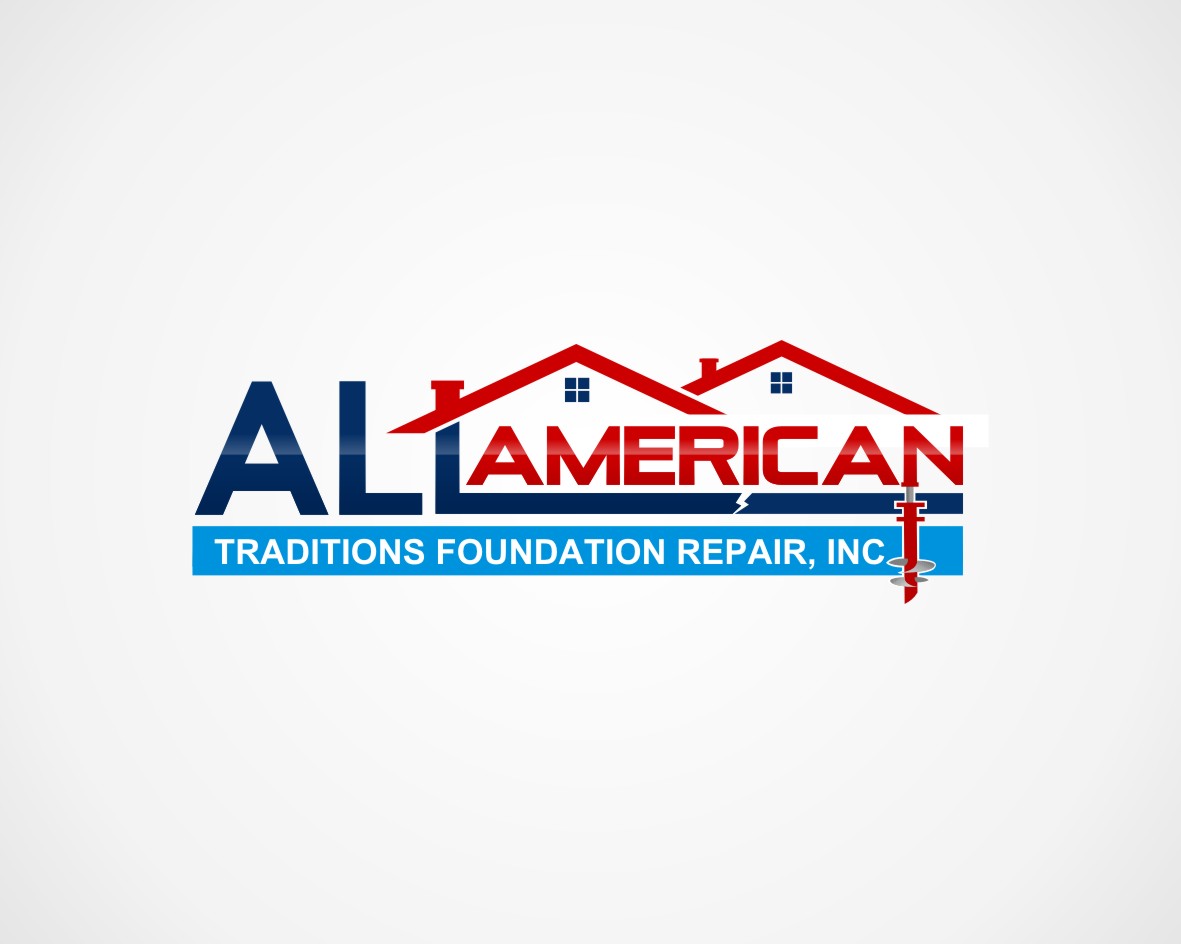 Diseño de Logo por sumarnishadi para All American Traditions Foundation Repair, Inc. | Diseño #10140472