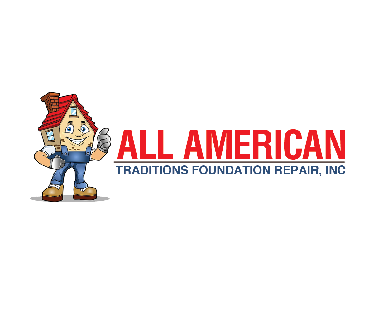 Logo Design by Navneet Singh for All American Traditions Foundation Repair, Inc. | Design #10207036