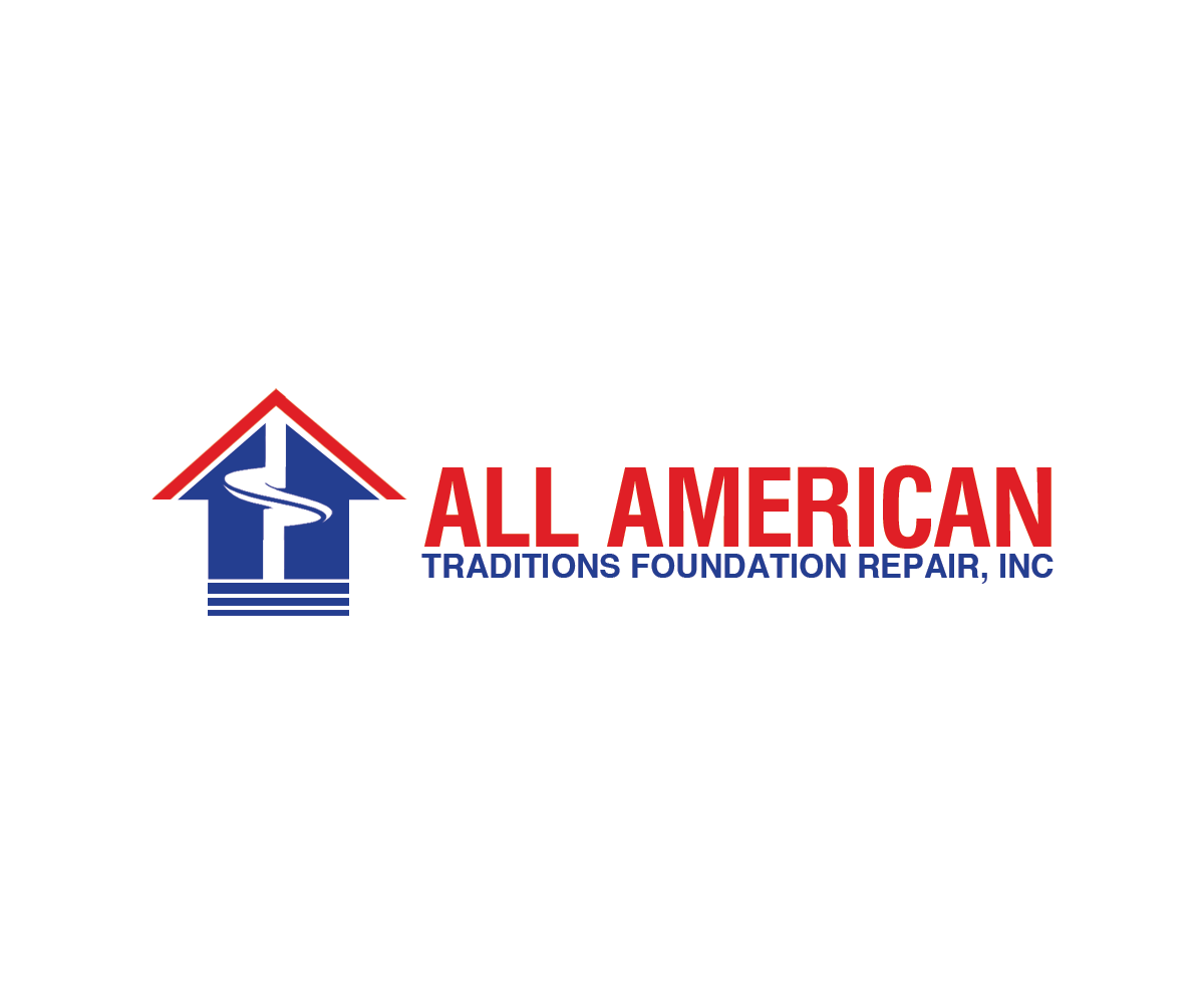 Logo Design by Navneet Singh for All American Traditions Foundation Repair, Inc. | Design #10215467