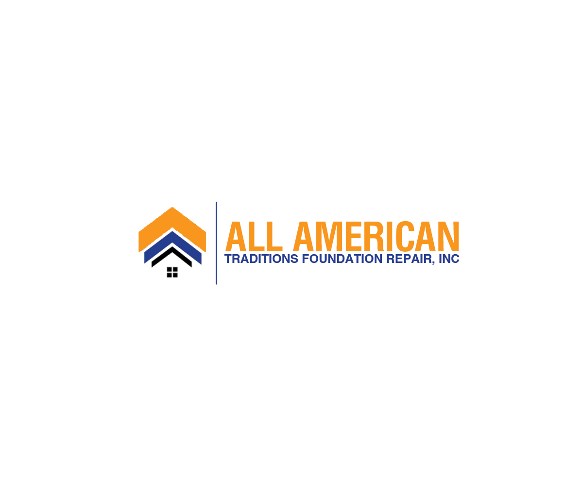 Logo Design by Navneet Singh for All American Traditions Foundation Repair, Inc. | Design #10215473
