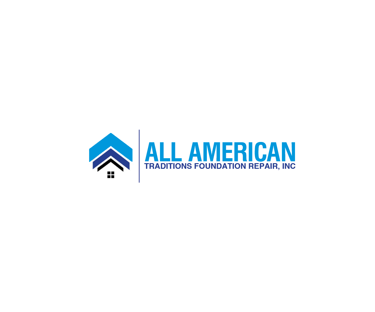 Logo Design by Navneet Singh for All American Traditions Foundation Repair, Inc. | Design #10215474