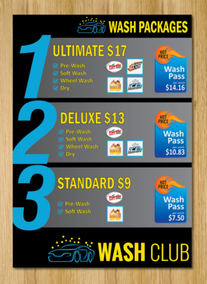 Design de Flyer par Alexandar pour Keysborough Car & Dog Wash | Design : #10102981