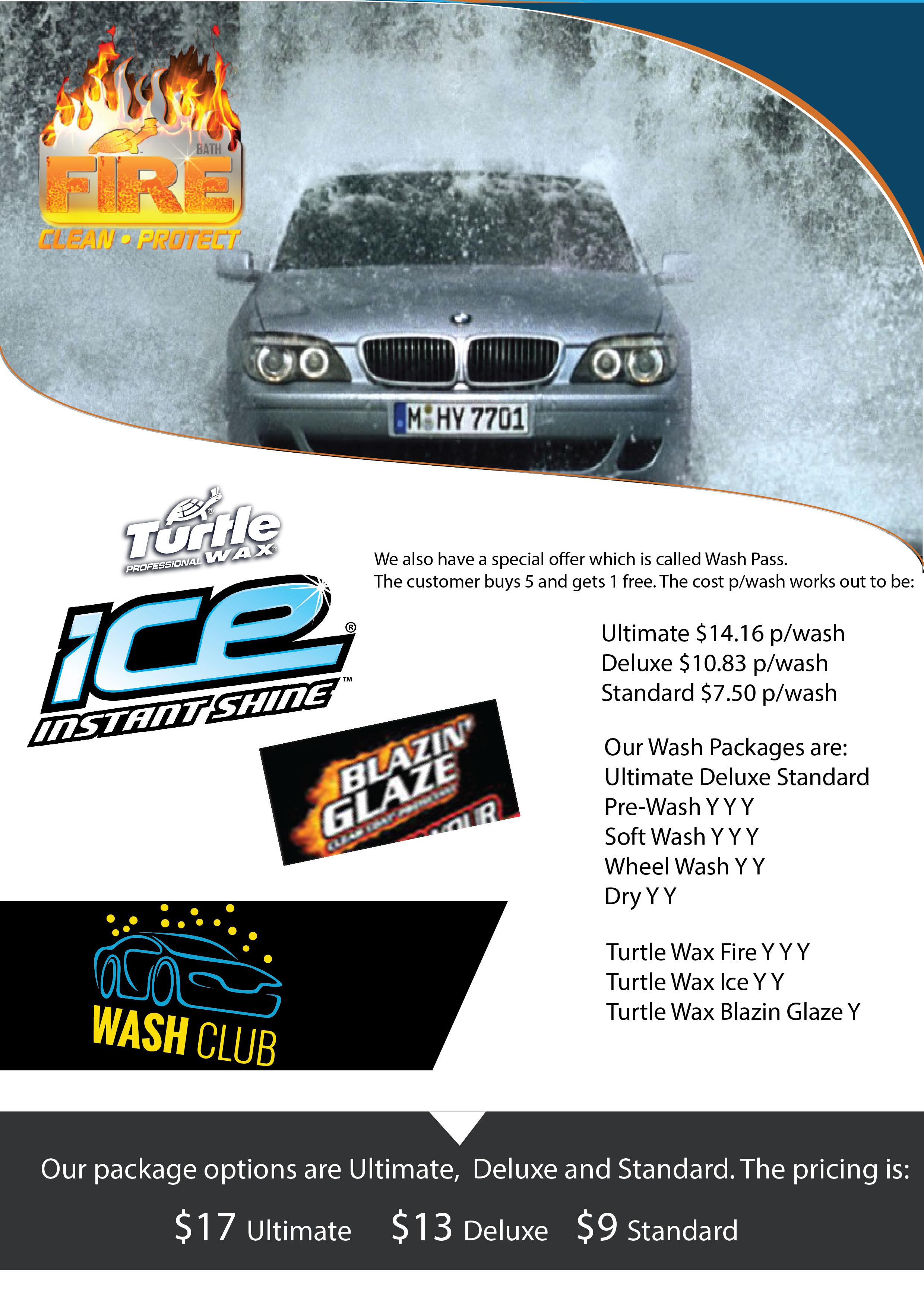 Design de Flyer par designsexperts pour Keysborough Car & Dog Wash | Design #10120881