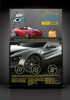 Design de Flyer par designsexperts pour Keysborough Car & Dog Wash | Design : #10133368