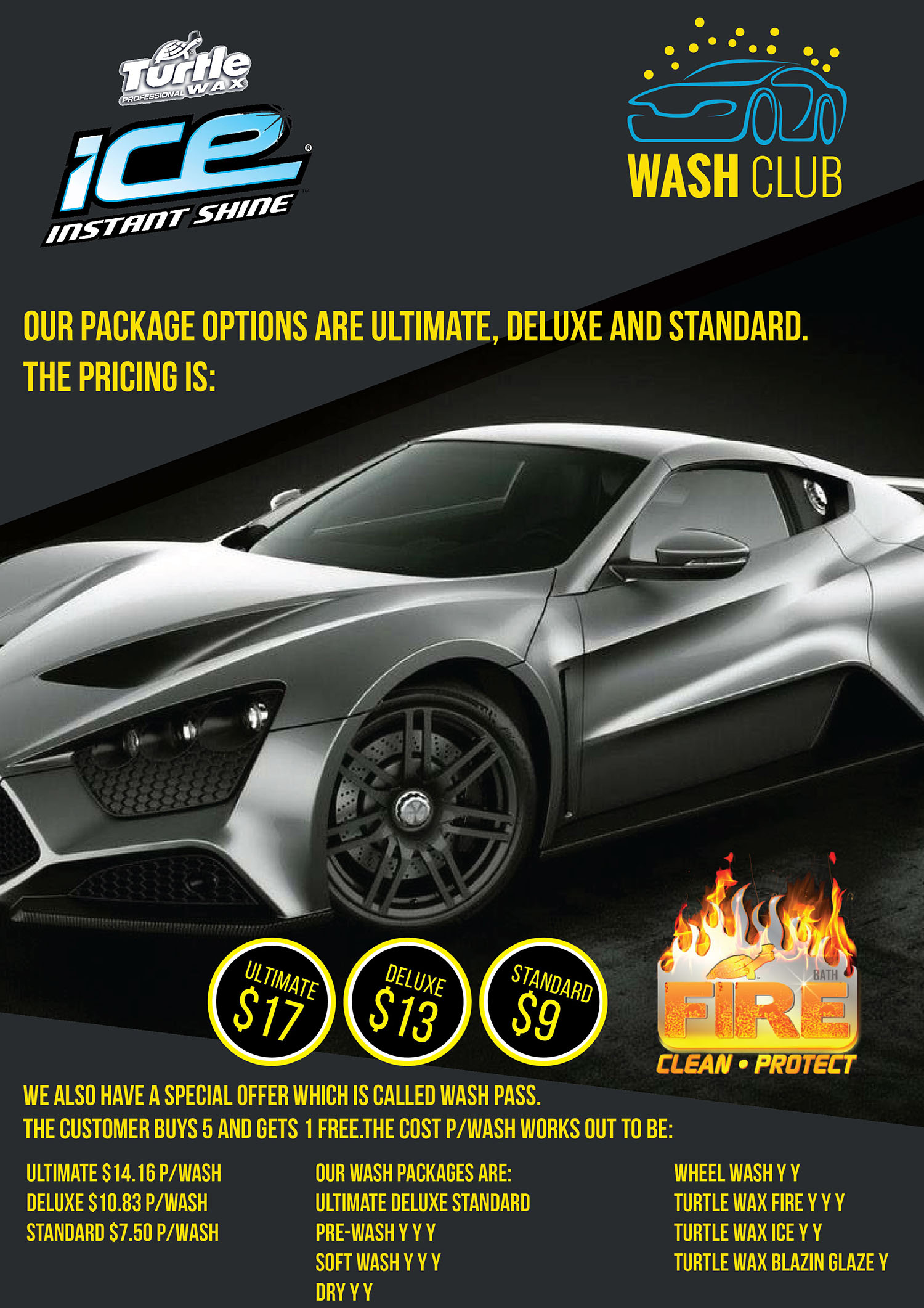 Flyer Design by designsexperts for Keysborough Car & Dog Wash | Design #10133369