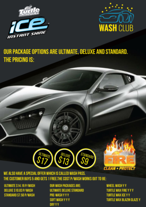 Design de Flyer par designsexperts pour Keysborough Car & Dog Wash | Design : #10133369