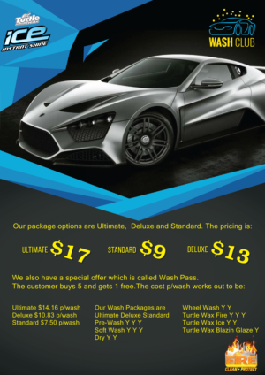 Design de Flyer par designsexperts pour Keysborough Car & Dog Wash | Design : #10153512
