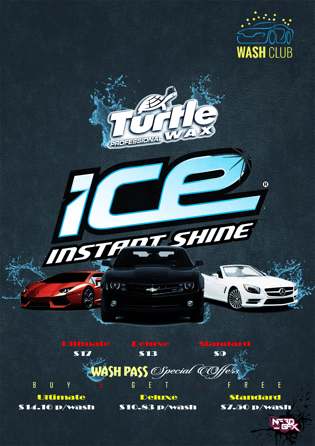 Flyer Design by NerdGFx for Keysborough Car & Dog Wash | Design #10094533