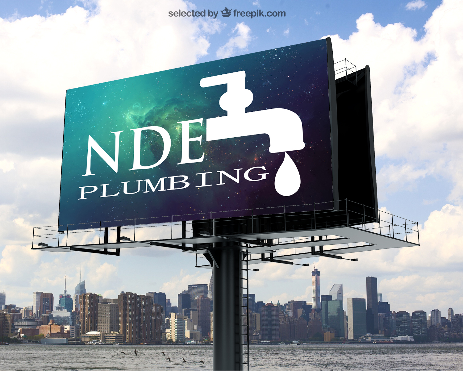 Logo Design by king solangi for NDE Plumbing | Design #10055988