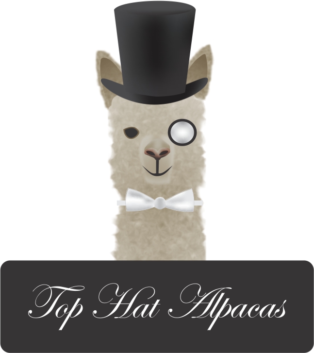 Diseño de Logo por Marilena para Top Hat Alpacas LLC | Diseño #2154660