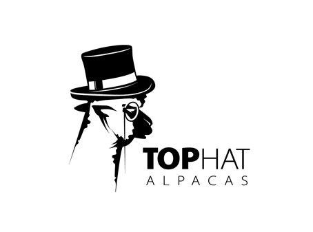 Diseño de Logo por Sonya para Top Hat Alpacas LLC | Diseño #2149132
