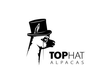 Diseño de Logo por Sonya para Top Hat Alpacas LLC | Diseño: #2159688