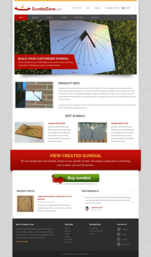 Web Design by pb for this project | Design: #10605440