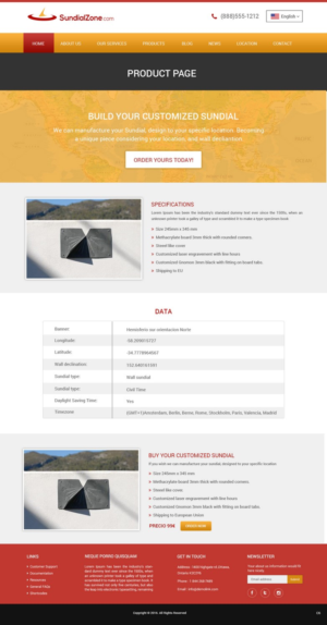 Web Design par pb pour ce projet | Design : #10743596