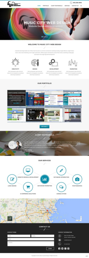 Wordpress Design by pb for this project | Design: #10078588