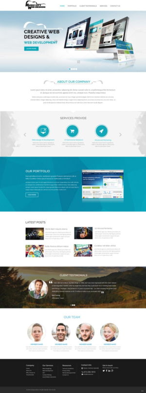 Wordpress Design by pb for this project | Design: #10078589