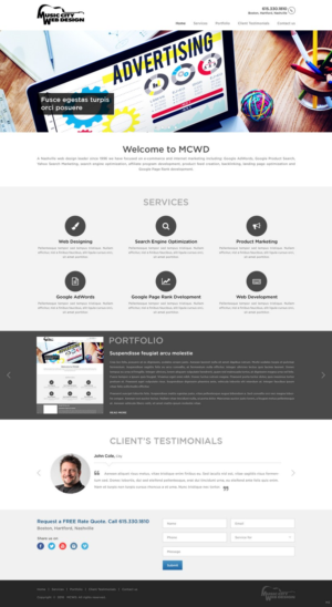 Wordpress Design by pb for this project | Design: #10078594