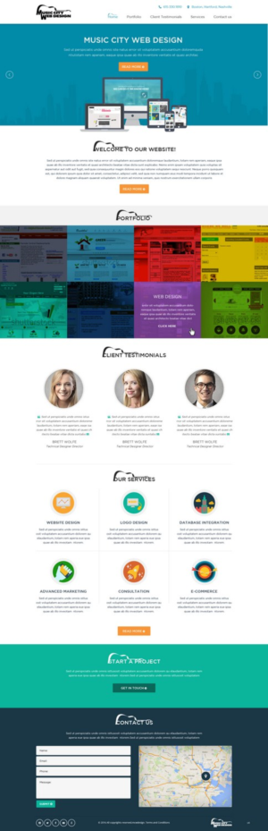 Diseño Wordpress por pb para este proyecto | Diseño: #10078607
