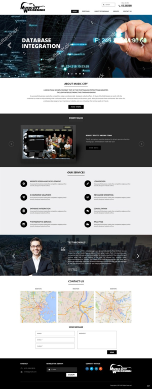 Diseño Wordpress por pb para este proyecto | Diseño: #10078615