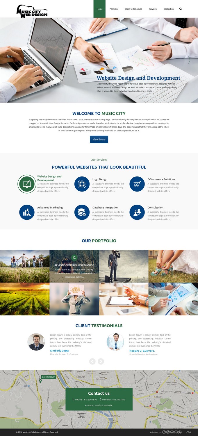 Wordpress Design by pb for this project | Design #10081088