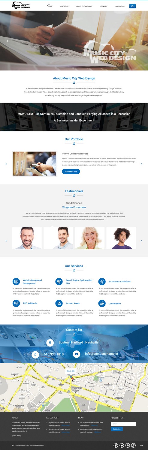 Wordpress Design by pb for this project | Design #10081089