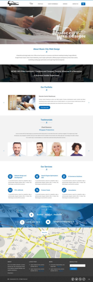 Diseño Wordpress por pb para este proyecto | Diseño: #10081089