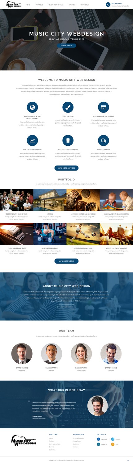 Wordpress Design by pb for this project | Design #10092878