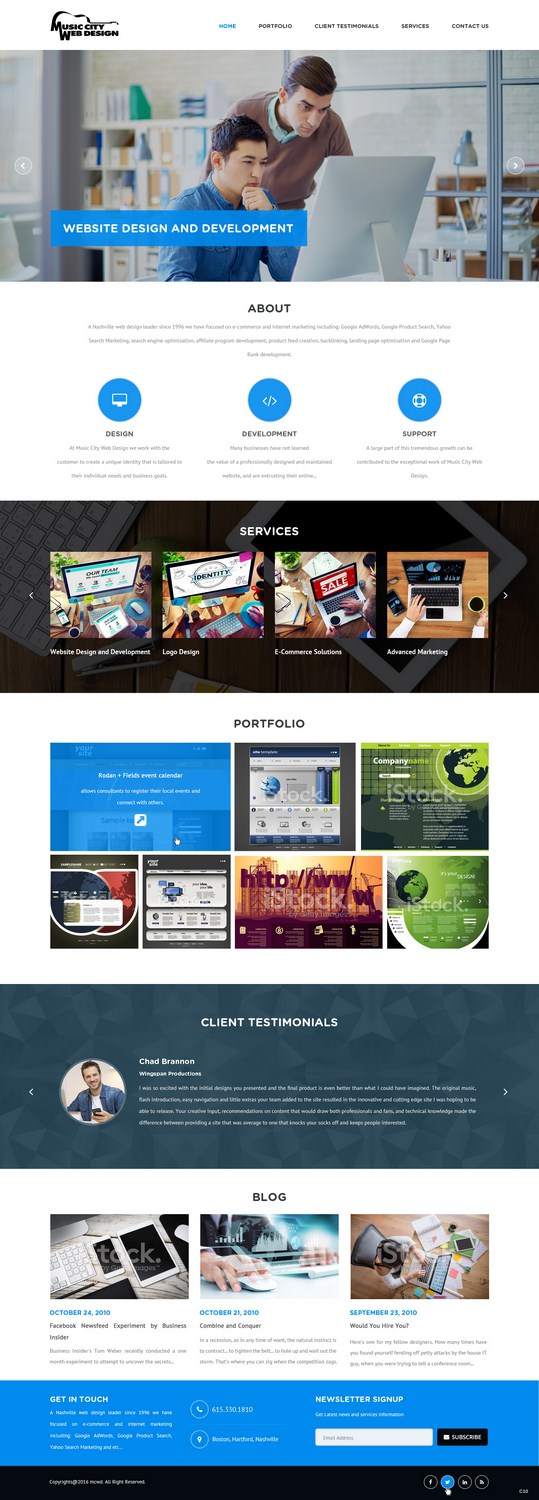 Wordpress Design by pb for this project | Design #10092880