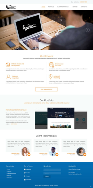 Diseño Wordpress por pb para este proyecto | Diseño: #10092908