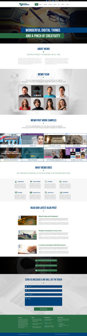 Wordpress Design by Impressive Sol