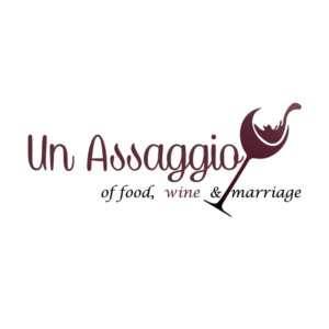 Un Assaggio of Food, Wine & Marriage. | Logo Design by designstarla