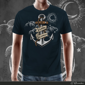 Nautical T-Shirt design for Yacht  | Diseño de Camiseta por gekgrfx