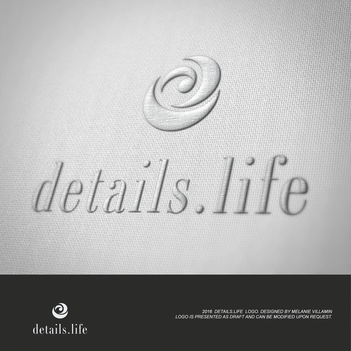 Logo Design by mvillamin for details.life | Design #10075262