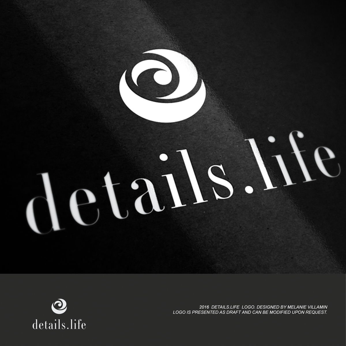Diseño de Logo por mvillamin para details.life | Diseño #10075266