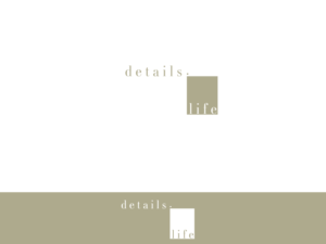 Logo-Design von Atec für details.life | Design: #10086658