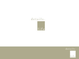 Logo-Design von Atec für details.life | Design: #10086689