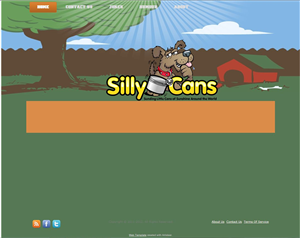 Wordpress Design by Gettywebdesign.com for SillyCans.com | Design: #2174898