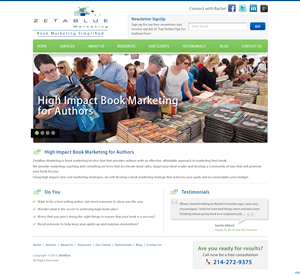 Web Design by pb for Zetablue | Design: #2150305