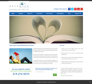 Web Design by pb for Zetablue | Design: #2166471