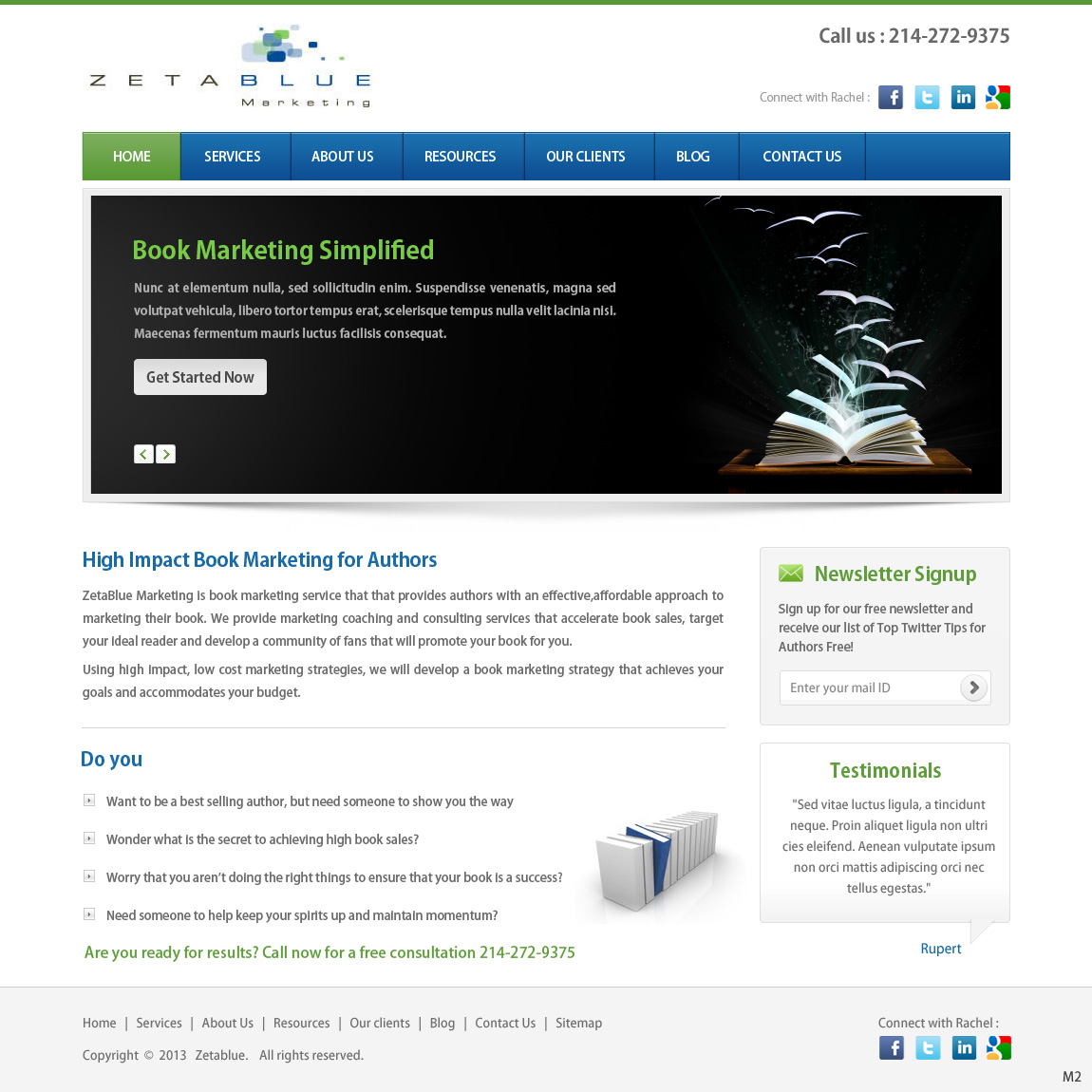Web Design by pb for Zetablue | Design #2230370