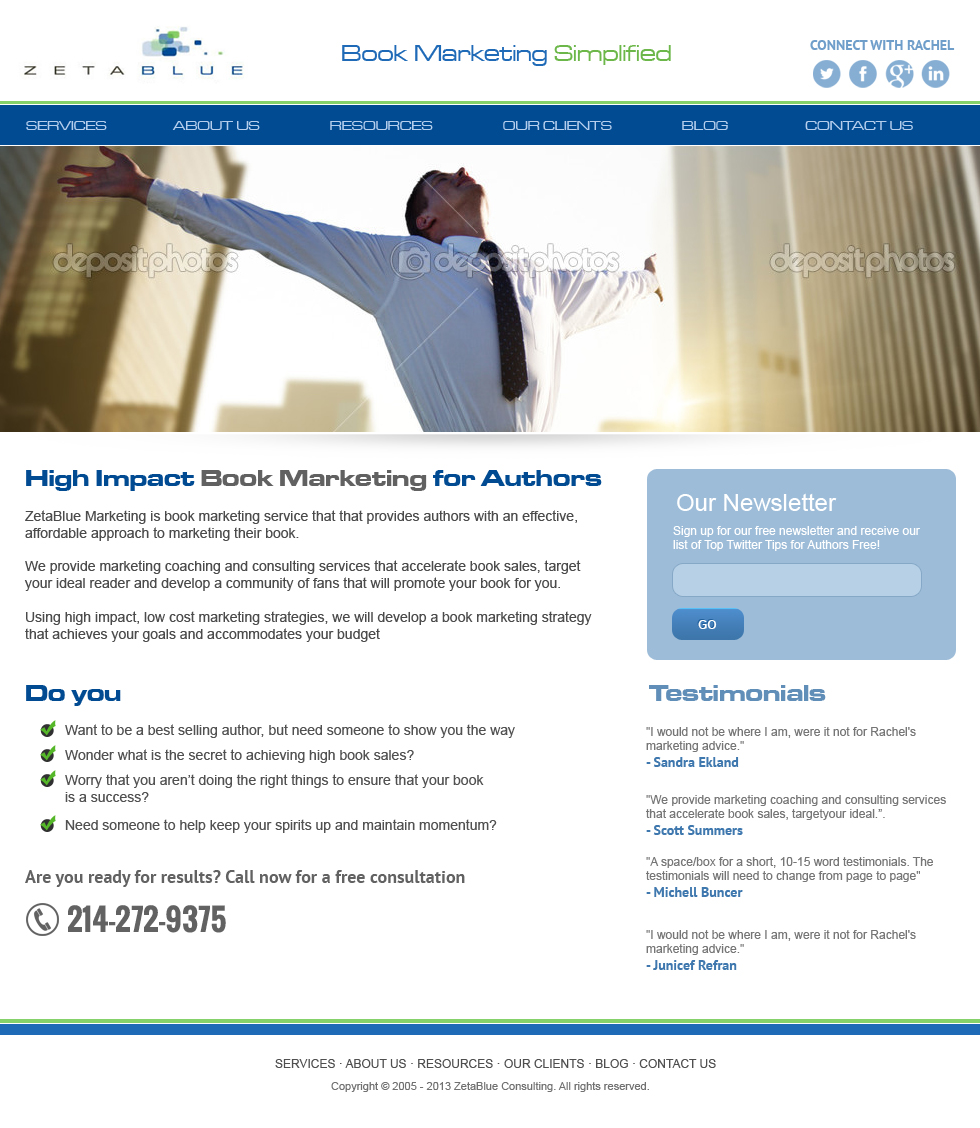 Web Design by jeckx2 for Zetablue | Design #2193133