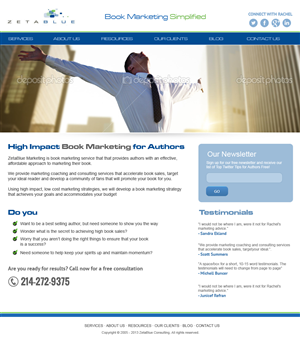 Web Design by jeckx2 for Zetablue | Design: #2193133